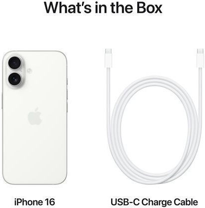 Apple iPhone 16 5G (8GB/512GB) White view 6