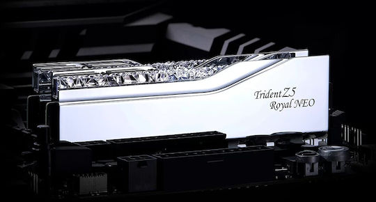 G.Skill Trident Z5 Royal Neo EXPO DDR5 32GB RAM with 2x16GB Modules and Speed 8000 for Desktop F5-8000J3848H16GX2-TR5NS view 5