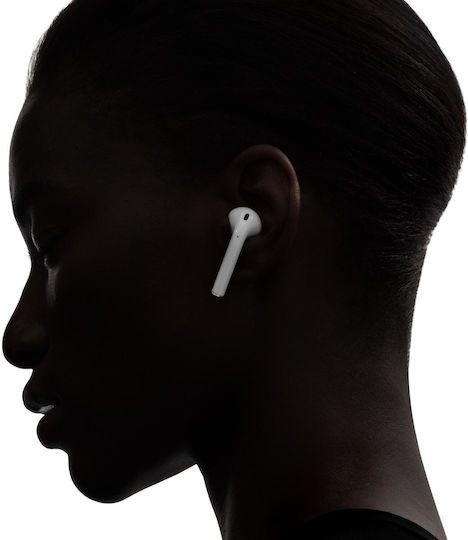 Apple AirPods (2nd generation) Earbud Bluetooth Handsfree Earphones with Charging Case White view 5