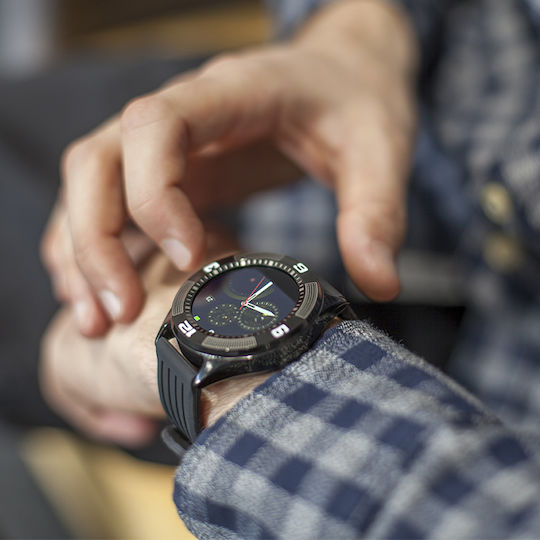 Forever SW-100 Smartwatch with Heart Rate Monitor (Black) view 8