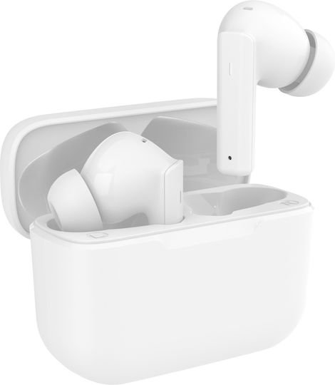 Akashi ALTANCBUDS2WH In-ear Bluetooth Handsfree Earphones with Charging Case White view 5
