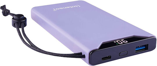 Intenso F10000 Power Bank 10000mAh 20W with USB-A Port and USB-C Port Quick Charge 3.0 Lila view 3