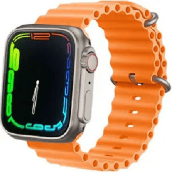 Remax T900 Ultra Smartwatch with Heart Rate Monitor (Orange)