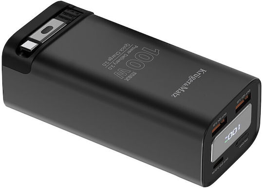 Kruger & Matz Power Bank 20000mAh 100W Black view 2