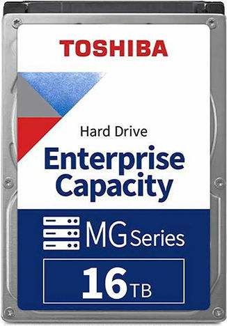 Toshiba MG Series 16TB HDD Hard Drive 3.5" SATA III 7200rpm for NAS MG11ACA16TE