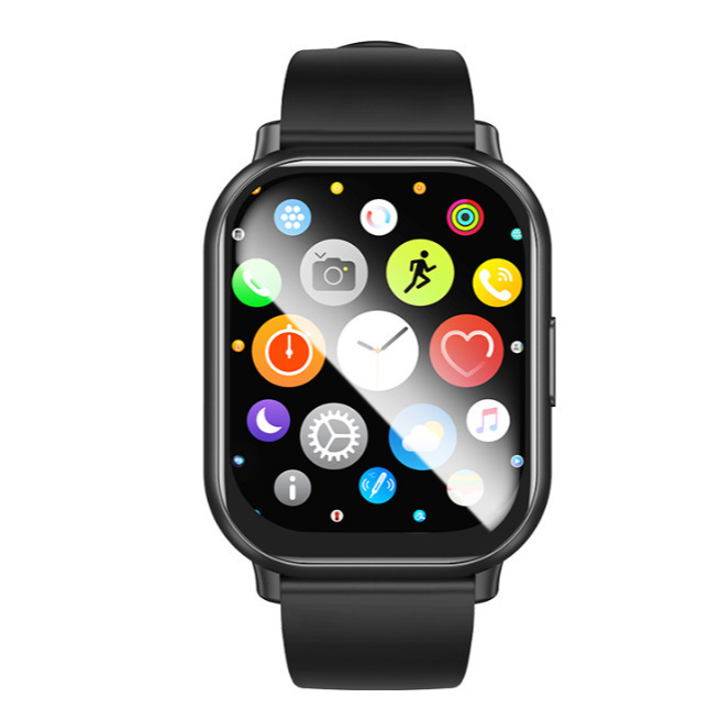 Borofone BD11 Smartwatch with Heart Rate Monitor (Black) view 4