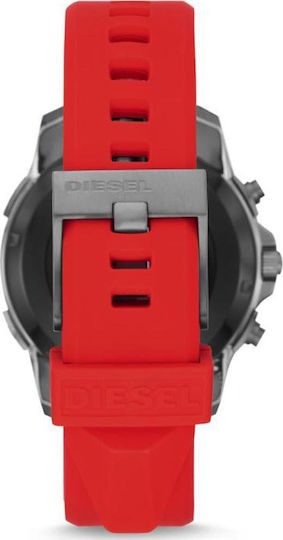 Diesel On Full Guard Stainless Steel 56mm Smartwatch (Red) view 3