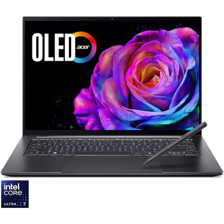Acer Swift X 14 SFX14-73G-75S5 14.5" OLED 120Hz (Ultra 7-255H/16GB/1TB SSD/GeForce RTX 5060/W11 Home) (International English Keyboard)