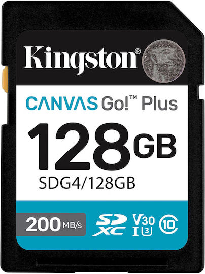 Kingston Canvas Go! SDXC 128GB Class 10 U3 V30 UHS-I view 4
