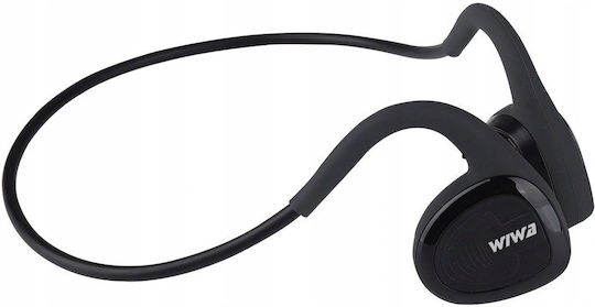 WIWA 10E Bone Conduction Bluetooth Handsfree Earphones with Sweat Resistance Black view 2