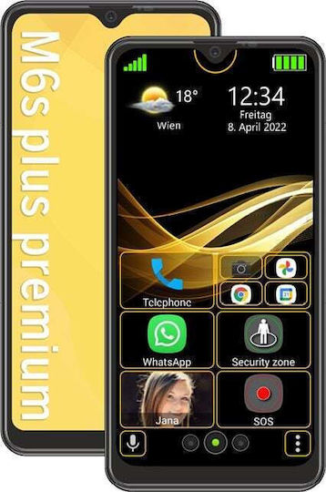 Bea-fon M6s Plus Dual SIM (3GB/32GB) Black view 1