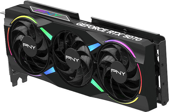 PNY GeForce RTX 5070 12GB GDDR7 ARGB EPIC-X RGB OC Triple Fan Graphics Card view 4