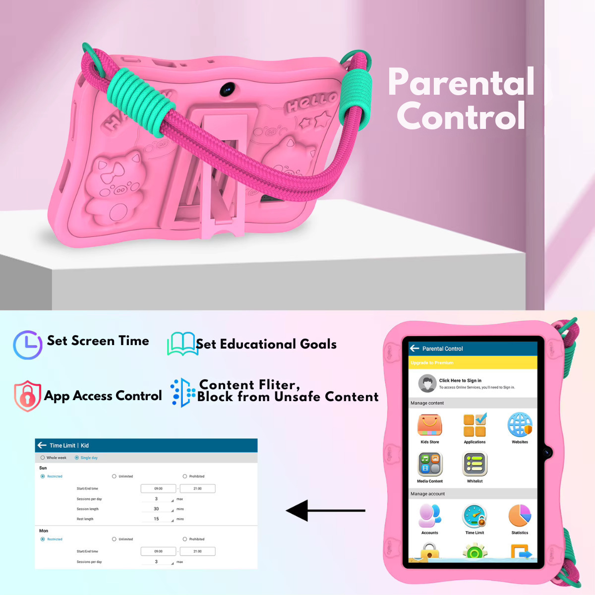 7" Tablet (3GB/32GB) Light Pink view 6