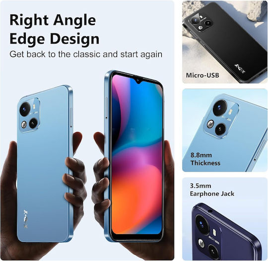 XGODY X18 Smart Dual SIM (2GB/16GB) Blue view 3