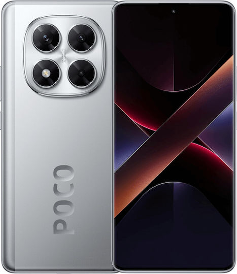 Xiaomi Poco X7 5G Dual SIM (8GB/256GB) Silver view 1