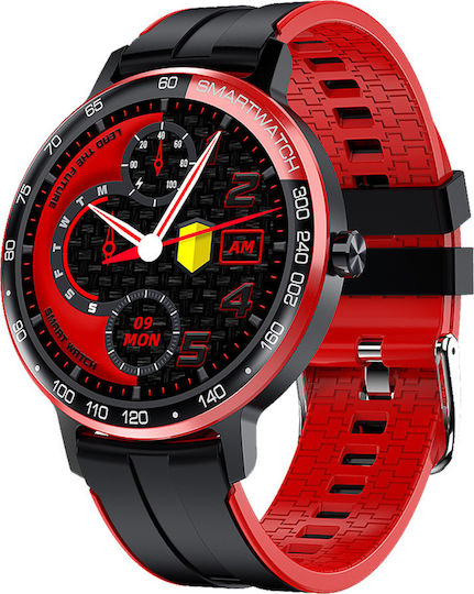 DAS.4 SP10 Smartwatch with Heart Rate Monitor (Black) view 6