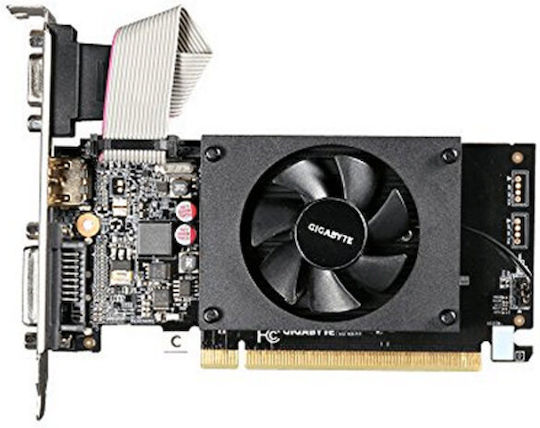 Gigabyte GeForce GT 710 2GB GDDR3 rev. 2.0 Graphics Card view 2