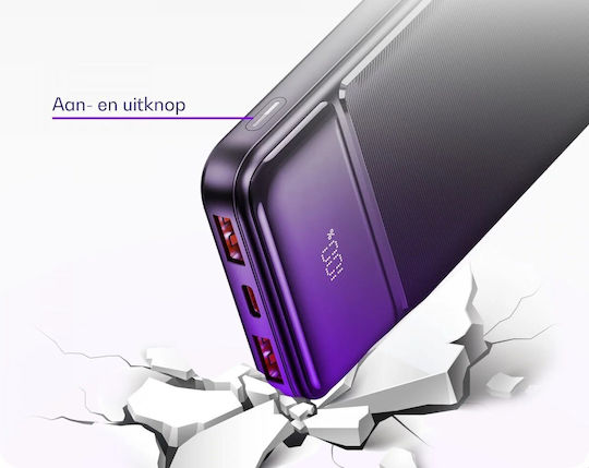 Buddi Boost Power Bank 10000mAh 22.5W with 2 USB-A Ports and USB-C Port Black view 7