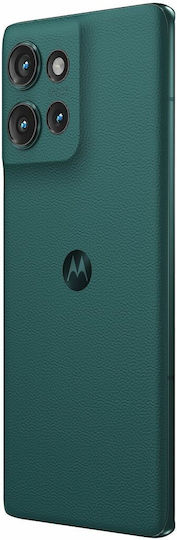 Motorola Edge 50 5G Dual SIM (12GB/512GB) Jungle Green - Vegan Leather view 3
