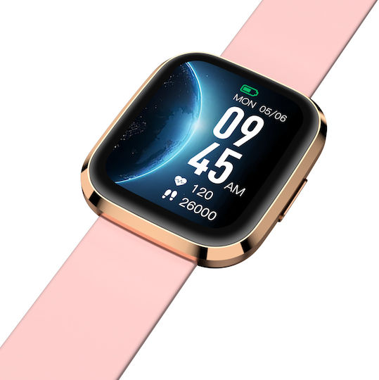Garett GRC STYLE Smartwatch with Heart Rate Monitor (Gold) view 4