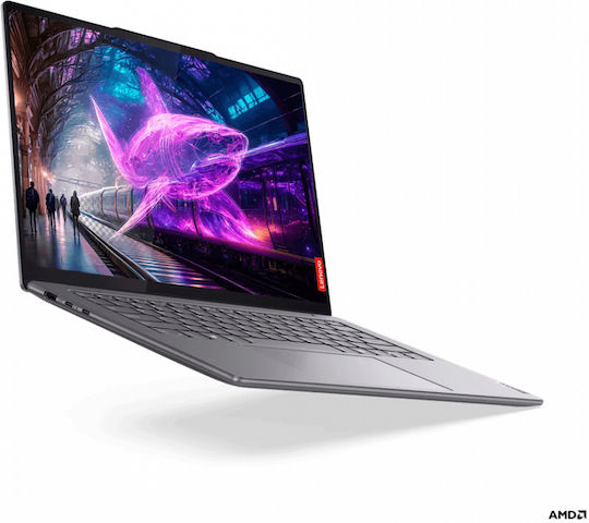 Lenovo Yoga Pro 7 14AHP9 14.5" IPS 120Hz (Ryzen 7-8845HS/16GB/1TB SSD/Radeon 780M/No OS) Luna Grey (US Keyboard) view 9