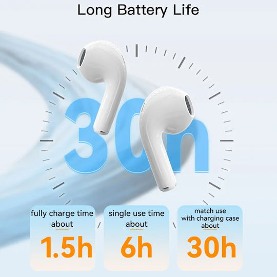 Yesido TWS18 Earbud Bluetooth Handsfree Earphones with Charging Case White view 2