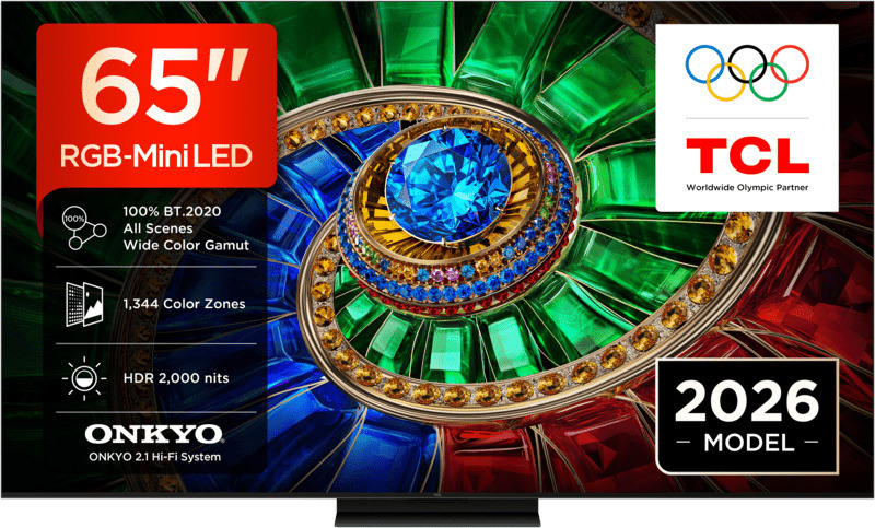 TCL Smart TV 65" 4K UHD RGB-Mini LED RM7L HDR (2026) 65RM7L