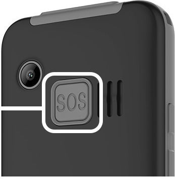 MyPhone Halo 3 Dual SIM Mobile with Large Buttons (English) Black view 4