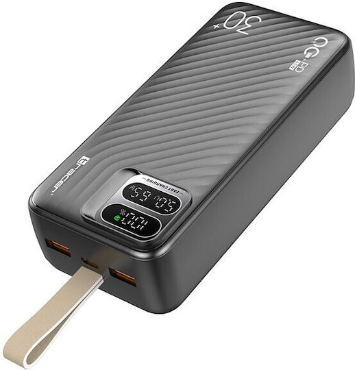 Tracer Blaze Power Bank 30000mAh 65W with 2 USB-A Ports and USB-C Port Black