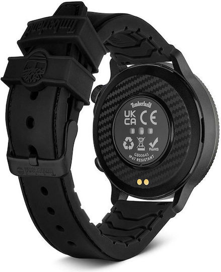 Timberland Trail Force S1 48mm Smartwatch with Heart Rate Monitor (Black) view 4