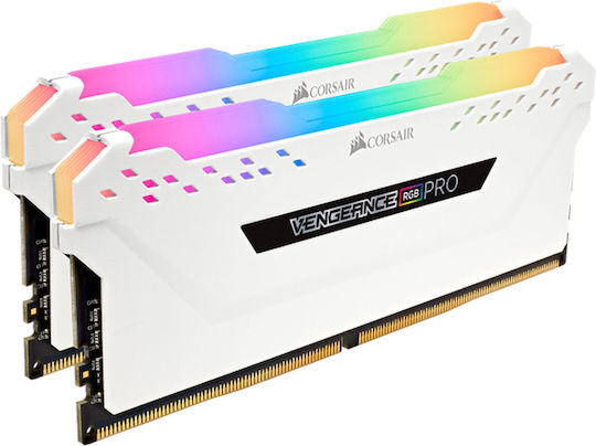 Corsair Vengeance RGB Pro DDR4 16GB RAM with 2x8GB Modules and Speed 3200 for Desktop CMW16GX4M2C3200C16W