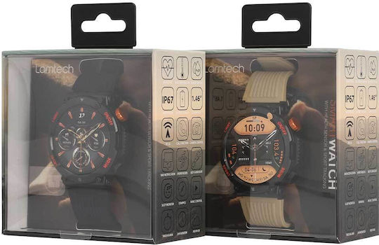 Lamtech LAM113454 Smartwatch with Heart Rate Monitor (Camo) view 6