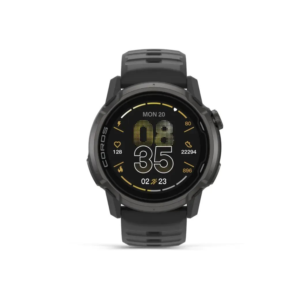 Coros Apex 4 Titanium 42mm Waterproof Smartwatch with Heart Rate Monitor (Black) view 2