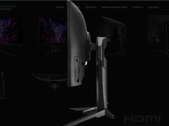 ASRock Phantom Gaming PG27QRT2A VA HDR Curved Gaming Monitor 27" QHD 2560x1440 180Hz with Response Time 5ms GTG view 4