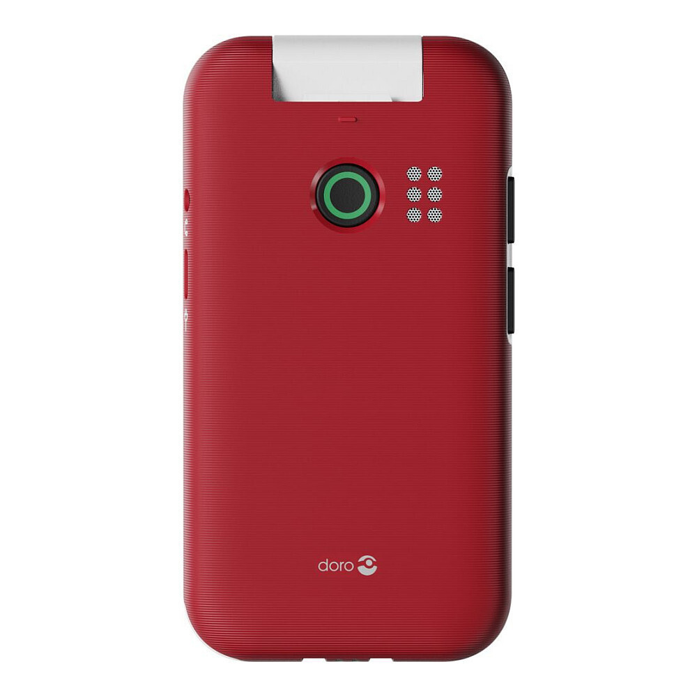 Doro Leva E30 Single SIM Mobile Phone with Buttons Red White दृश्य 4