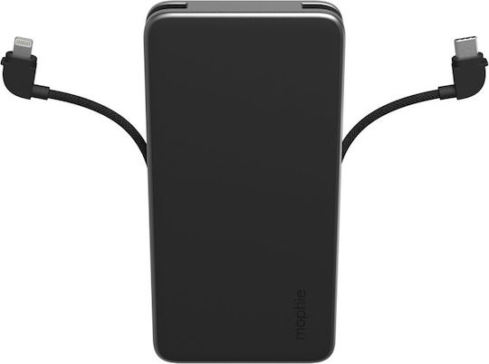 Mophie Powerstation Plus XL 10000mAh 20W with USB-A Port Black vue 4