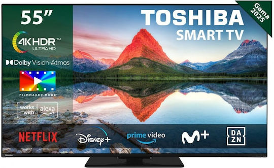 Toshiba Smart Television 55" 4K UHD LED 55UV3463DG HDR (2024)