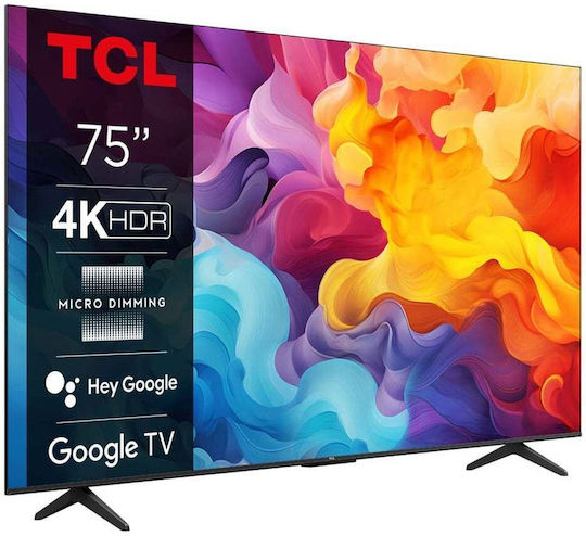 TCL Smart Television 75" 4K UHD LED 75P655 HDR (2024) view 4
