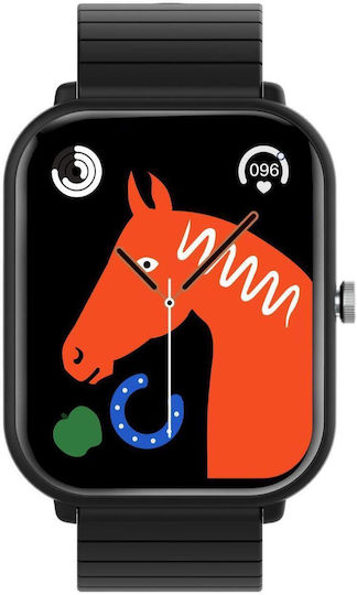 Celly TRAINERMATE2 45mm Smartwatch (Black) view 1