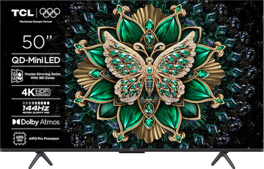 TCL Smart Television 50" 4K UHD Mini LED 50C6K HDR (2025) view 1