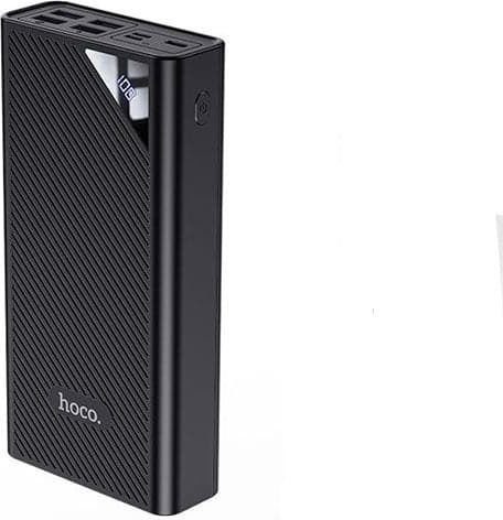 Hoco DB04 Power Bank 30000mAh with 4 USB-A Ports and 3 USB-C Ports Black vue 2