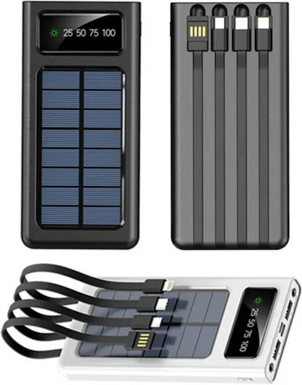Viaking Y179 Solar Power Bank 10000mAh Black view 4
