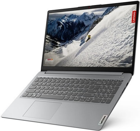 Lenovo IdeaPad 1 15IGL7 15.6" IPS FHD (Celeron Quad Core-N4120/4GB/128GB SSD/W11 S) Cloud Grey (GR Keyboard) view 8