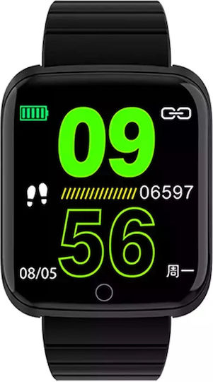 Denver SW-152 Smartwatch with Heart Rate Monitor (Black) view 2