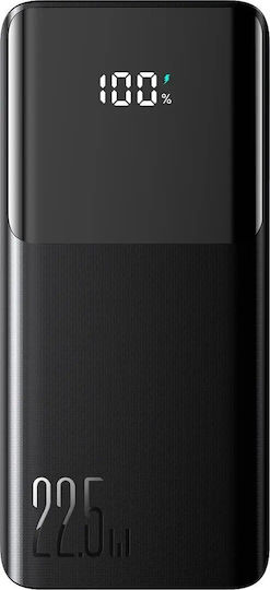 Joyroom JR-PBF19 Power Bank 10000mAh 22.5W with USB-A Port and USB-C Port Power Delivery Black view 2