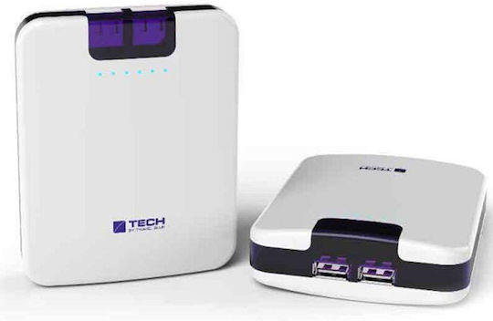 Travel Blue Power Bank 10400mAh with 2 USB-A Ports White