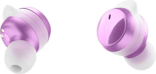 Cellular Line Music Sound Flow In-ear Bluetooth Handsfree Earphones with Charging Case Violet vista 4