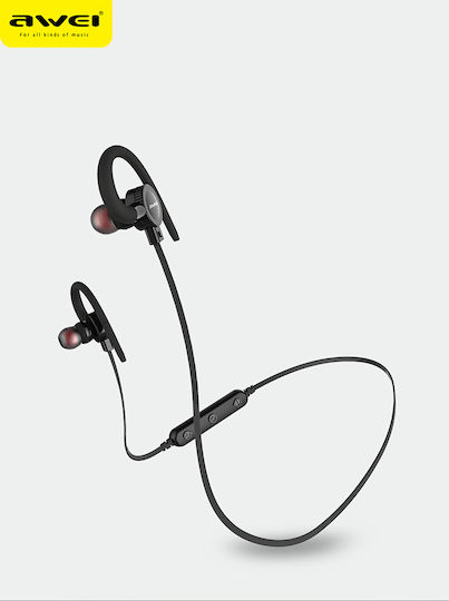 Awei B925BL In-ear Bluetooth Handsfree Earphones with Sweat Resistance Black view 8