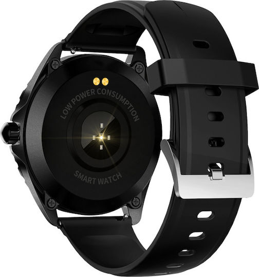 DAS.4 SG40 Smartwatch with Heart Rate Monitor (Black) view 4