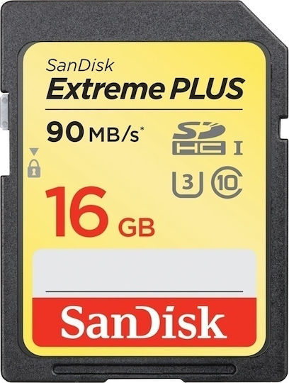 Sandisk Extreme Plus SDHC 16GB Class 10 U3 UHS-I view 1